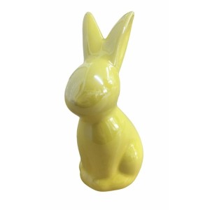 ENFEITE DE COELHO PÁSCOA PORCELANA