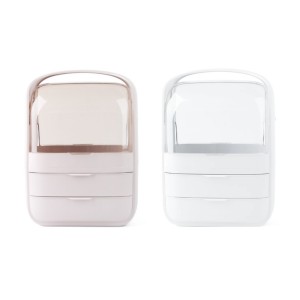 MALETA ORGANIZADORA DE COSMÉTICOS 2 GAVETAS