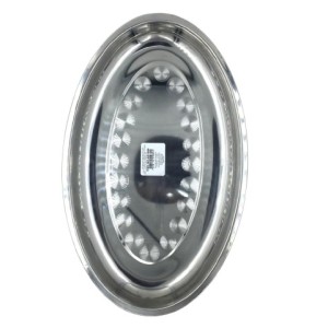 BANDEJA DE INOX 20CM