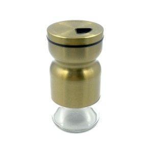 PORTA CONDIMENTO INOX DOURADO 5PCS